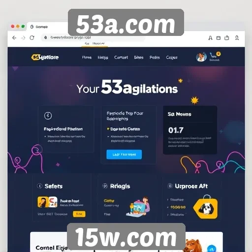 A evolução da interface do usuário no 53a.com